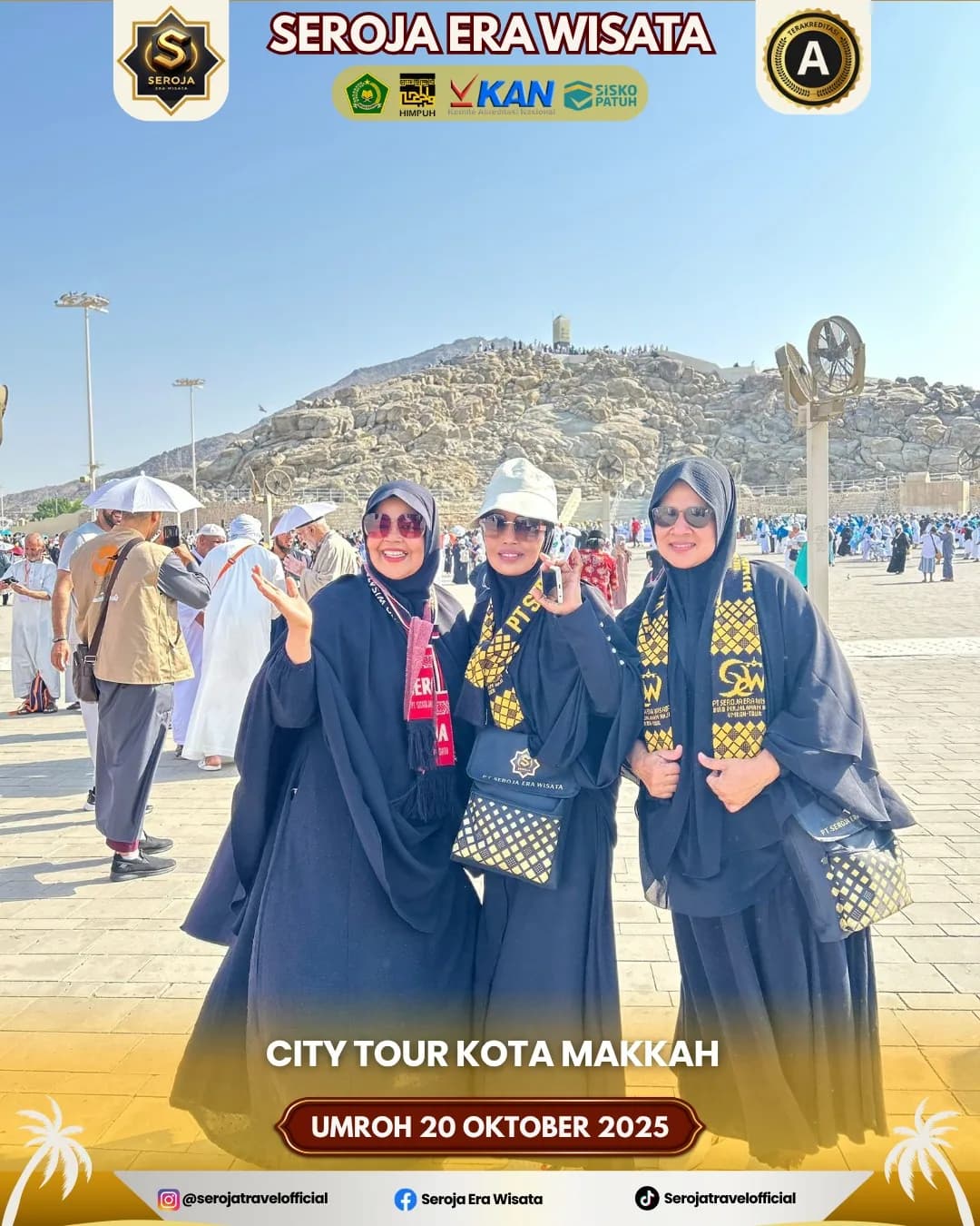 Dokumentasi perjalanan jamaah Seroja Era Wisata 6