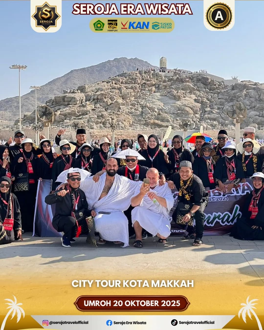 Dokumentasi perjalanan jamaah Seroja Era Wisata 7