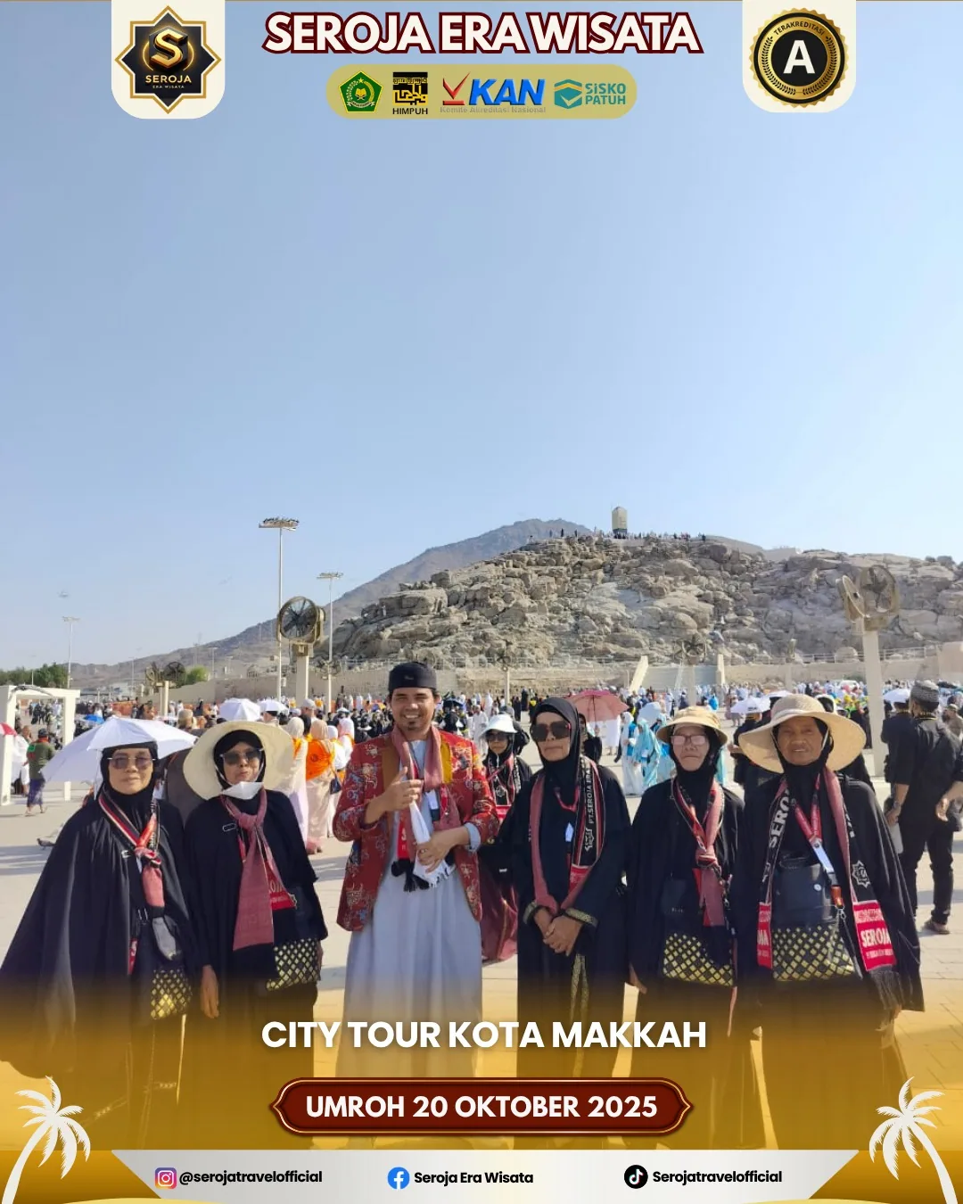 Dokumentasi perjalanan jamaah Seroja Era Wisata 8
